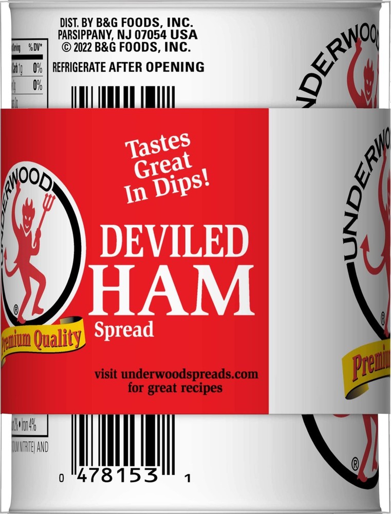 Deviled Ham Spread, 4.25 Ounce (Pack of 4)