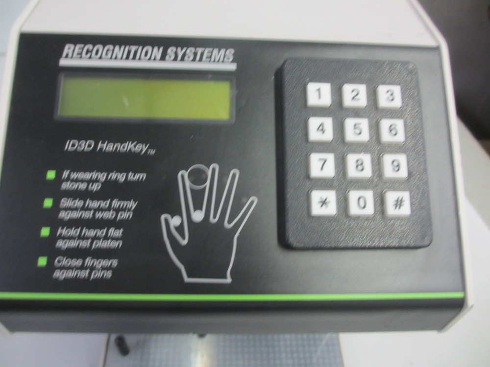 Schlage Recognition Systems' Handkey ID3D-R Biometric Hand