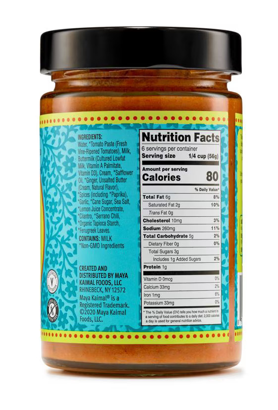 Tikka Masala Simmer Sauce