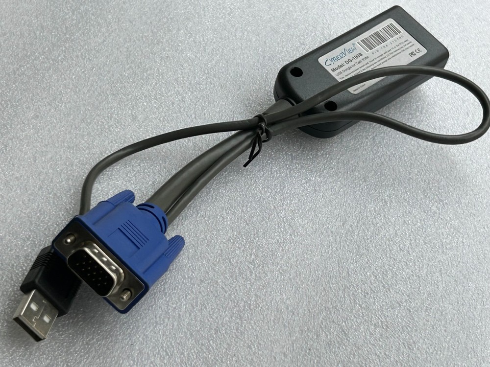 CYBERVIEW DG100S PN704-210700 Server Interface POD USB Dongle for KVM module NIB