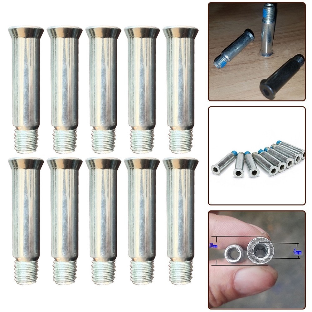 Replace and Revamp 8mm For ROLLER Skate Axles for Enhanced Performance