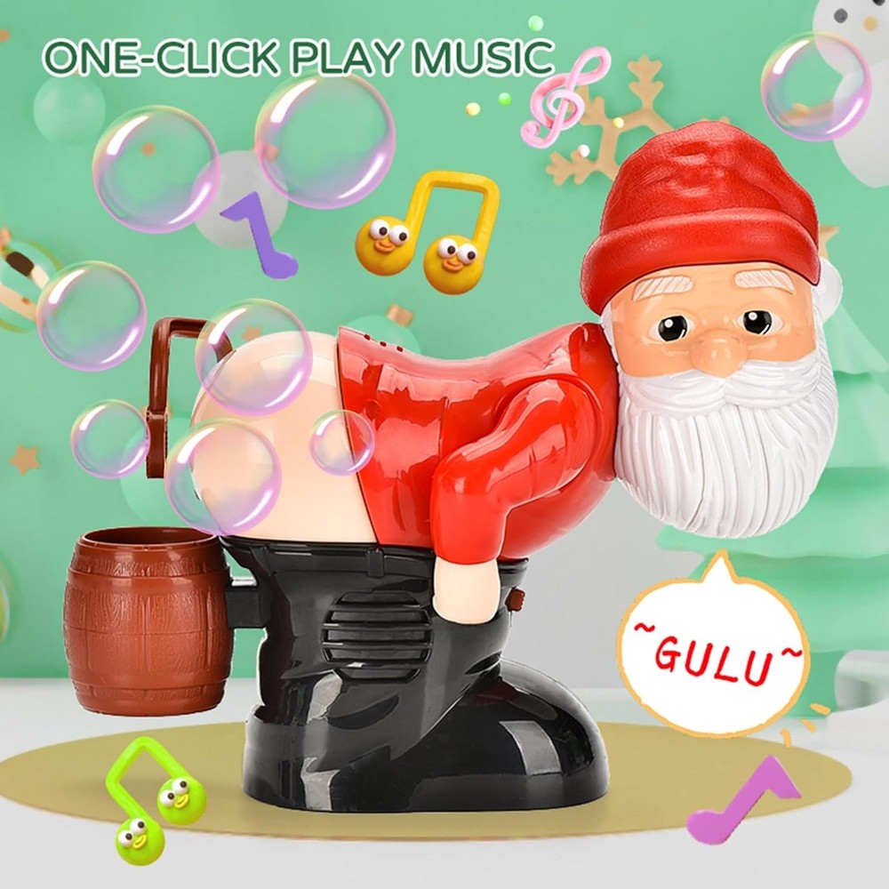 Santa Bubble Butt Blower, Claus Farting Machine,
