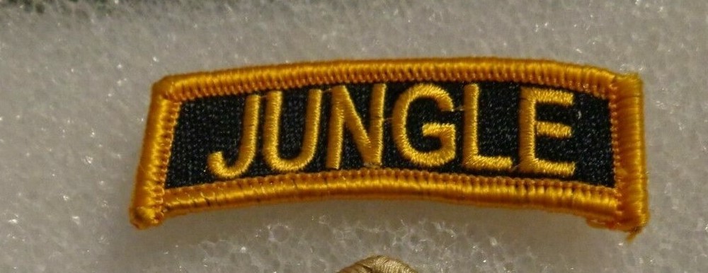 ARMY PATCH,SSI, NEWLY AUTHORIZED JUNGLE TAB