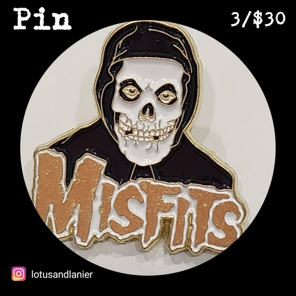 Misfits Pin 3/$30