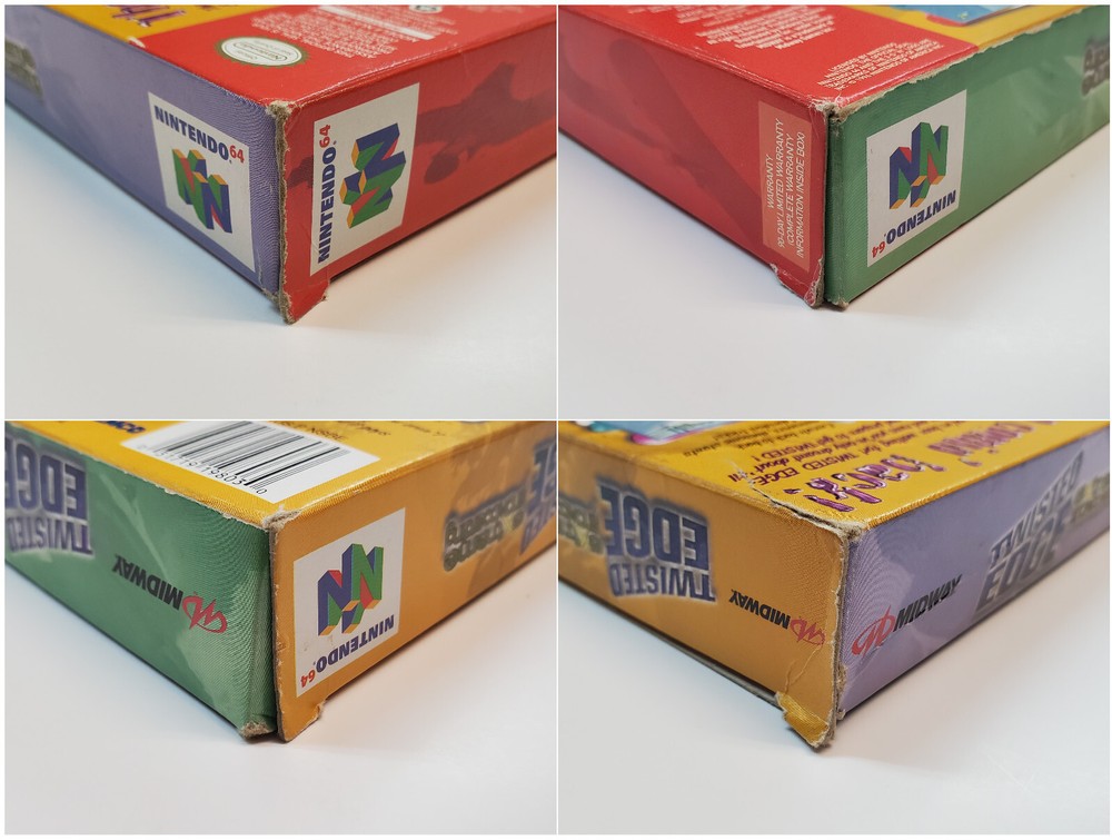 Twisted Edge Original Authentic N64 Nintendo 64 Box & Manual Only ***