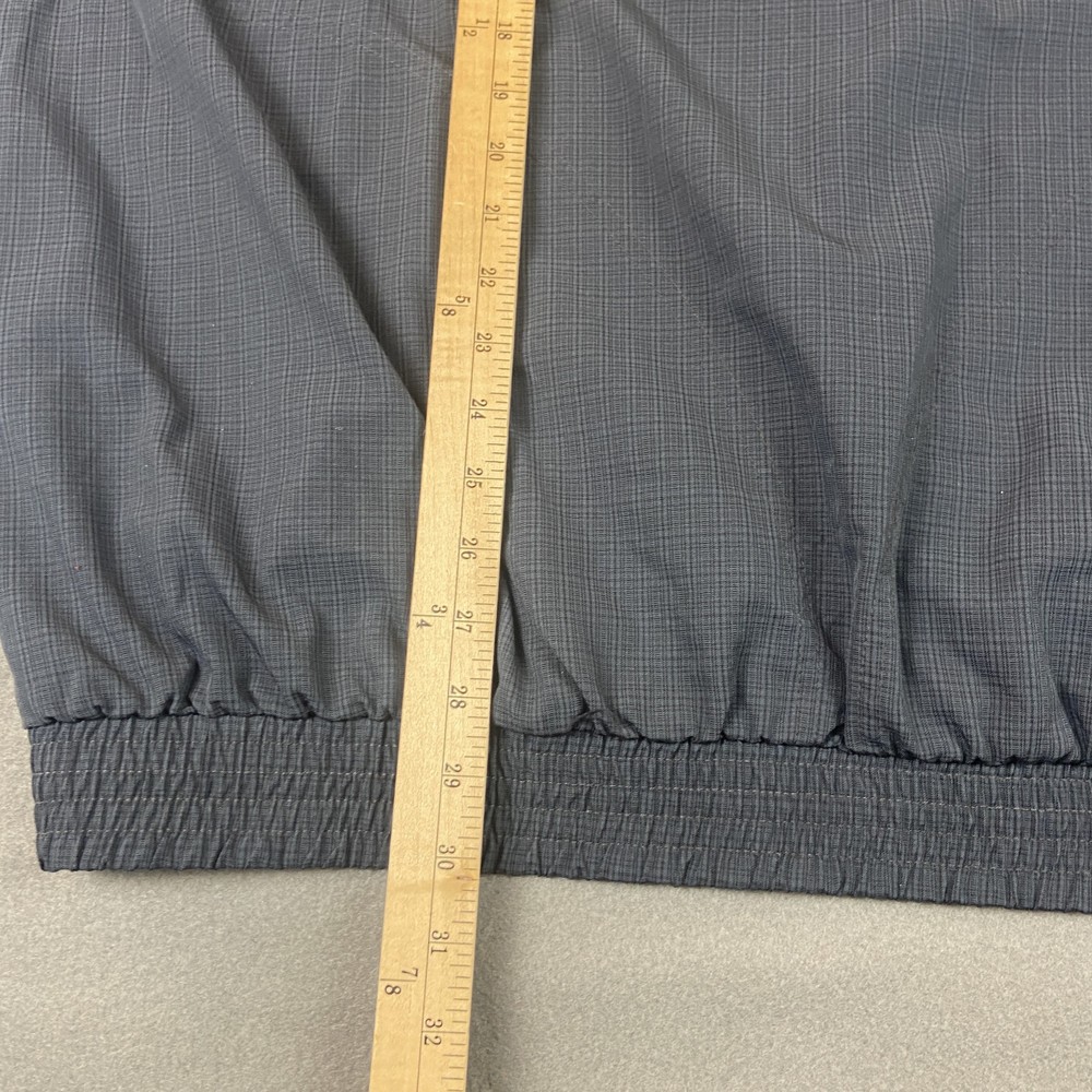 Zero Restriction Jacket Mens XXL Gray Plaid 1/4 Snap Golf Pullover