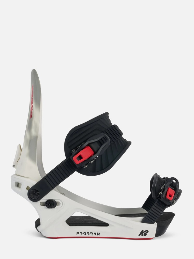 2024 K2 Program Snowboard Bindings - Size: Medium - Color: White *NEW IN BOX*