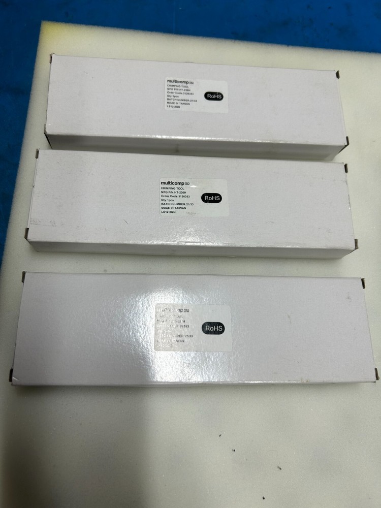 New - Multicomp PRO HT-236H Crimping Tool Order Code 3126353