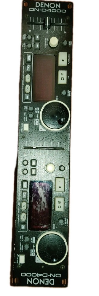 Denon DN-D4000 Dual Door Media Player Bundle - Functional with Minor Issues .