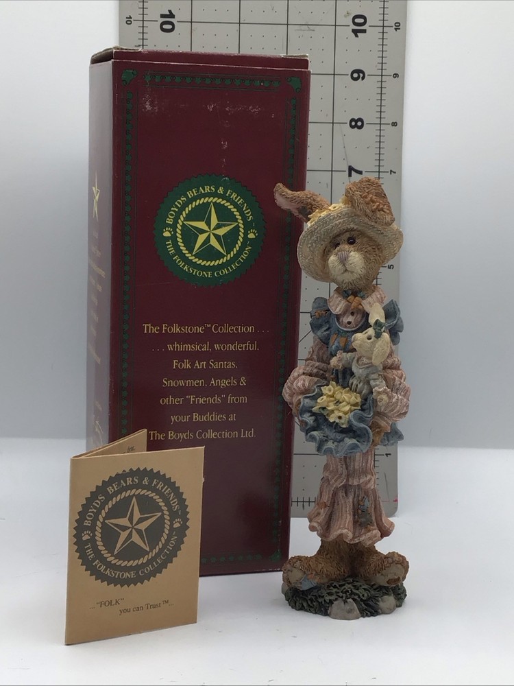 Boyds Bears Folkstone Collection Prudence Daffodils 2847