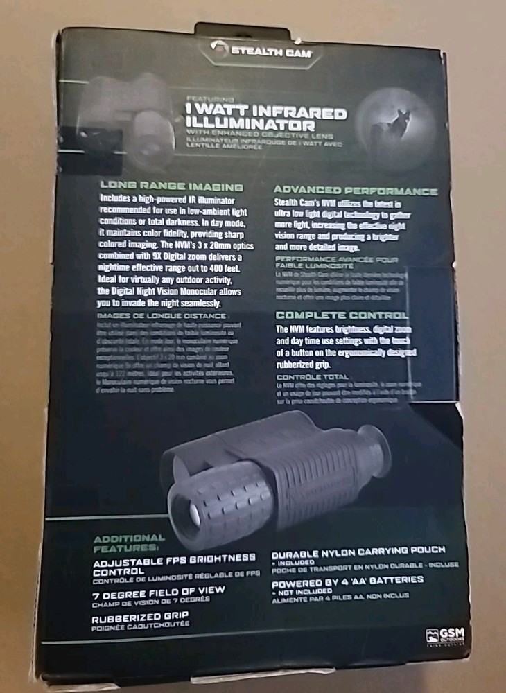 Stealth Cam Digital Night Vision Monocular STC-NVM