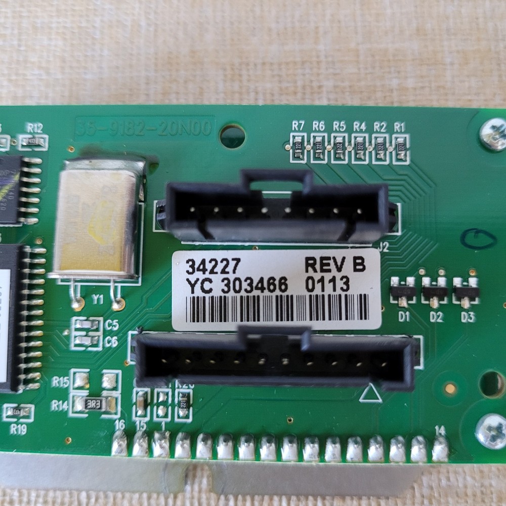 Zebra 105SL 34227 LCD Display Screen Module Part TESTED