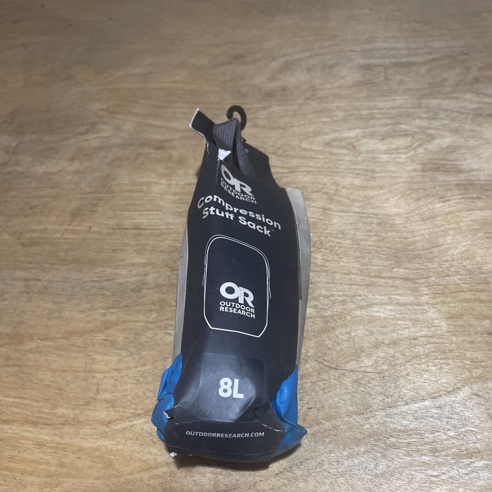 Outdoor Research 8 L Blue Compression Stuff Sack