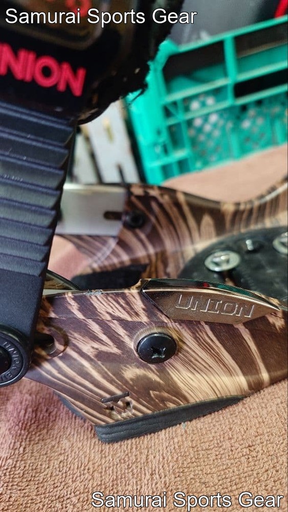 Union Force M Bindings Wood Grain