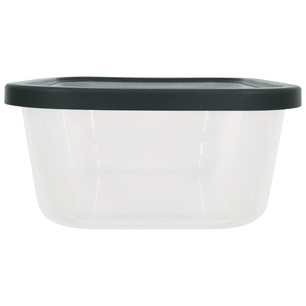 4 pack Durable 6 Piece Plastic Food Storage Container Set Mulit Size Pack Well