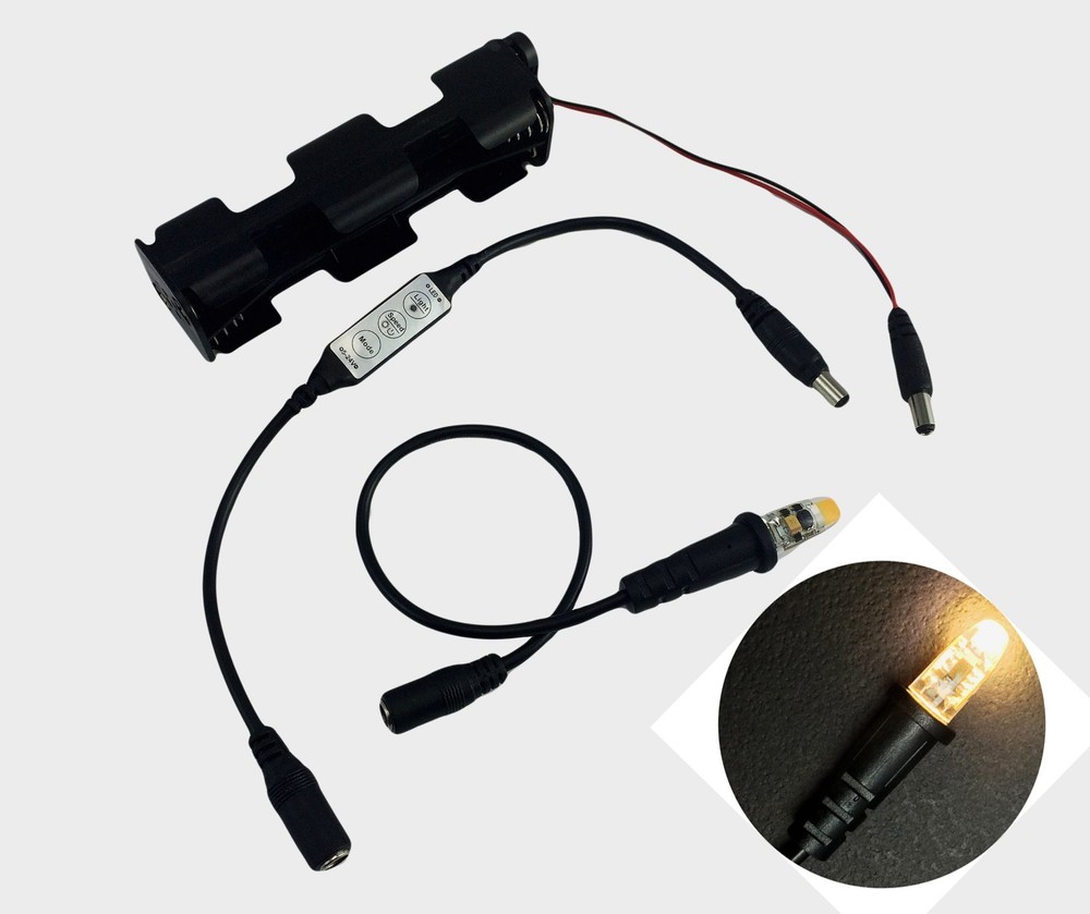 LED effects white Light & strobe flash blink control for props scenery 12V EELK2