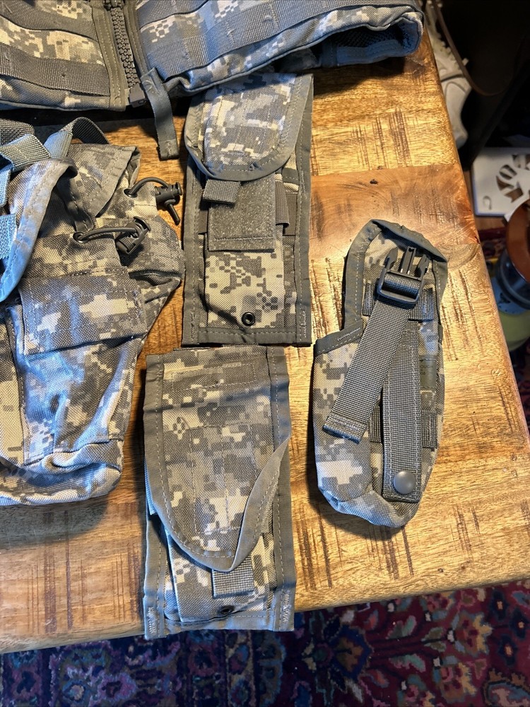 US Military MOLLE II Modular Lightweight Load Carrying ASSAULT PACK Loaded