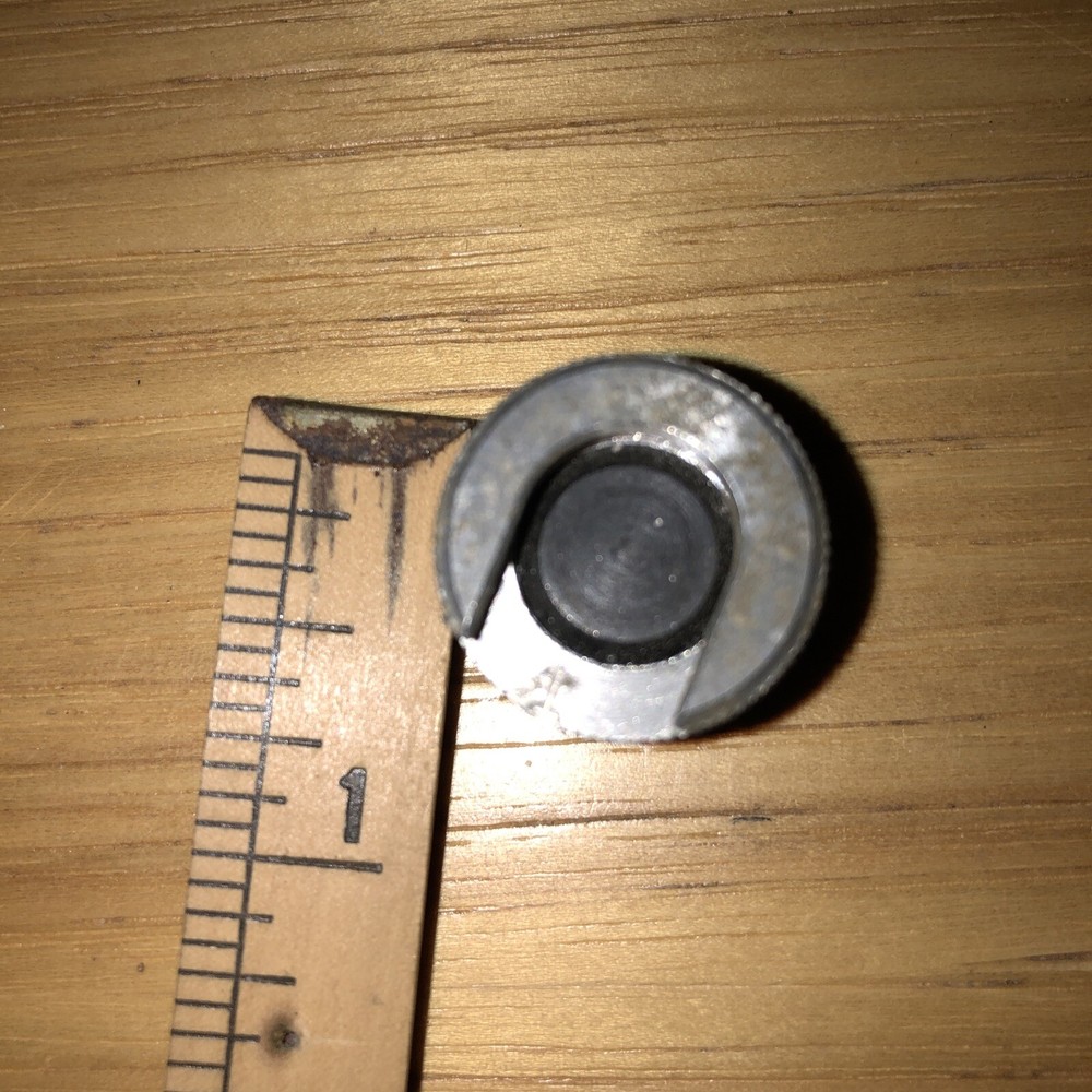 Unknown Threaded Aluminum Shell Holder Marked Number 1 And Steel Thread Bolt