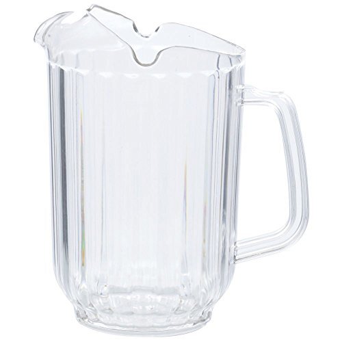 HUBERT® Plastic Pitcher 60 oz Clear Break Resistant Polycarbonate