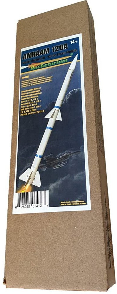 Rocketarium Flying Model Rocket Kit AMRAAM 120A RK-1012