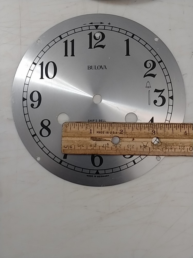 BULOVA SHIP'S BELL CLOCK DIAL
