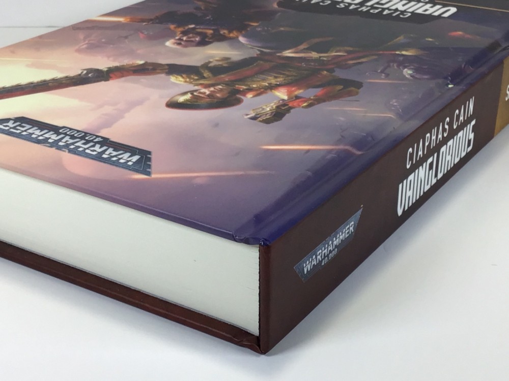 CIAPHAS CAIN VAINGLORIOUS - HC - Warhammer 40K - Black Library - NEW