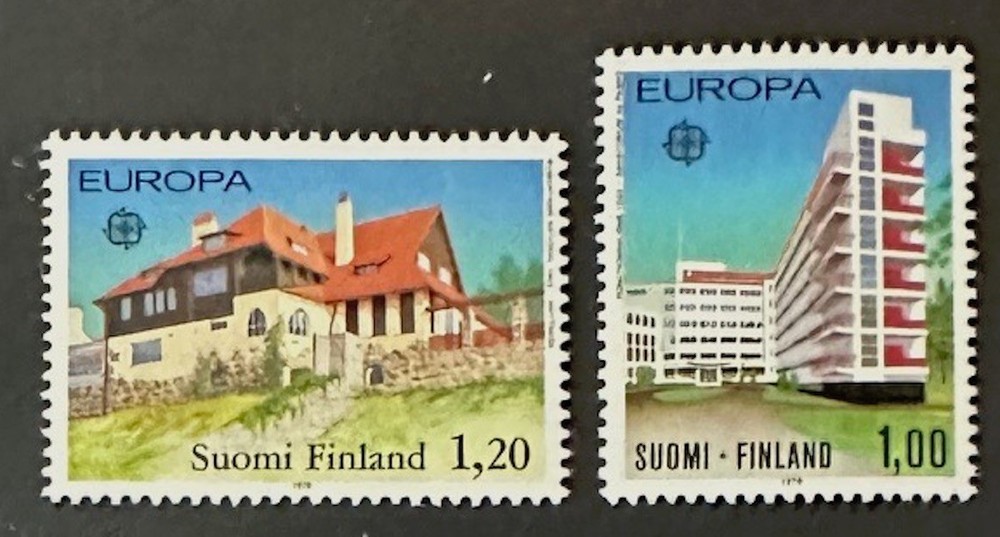 FINLAND  608 - 609  Beautiful mint NEVER Hinged  Set