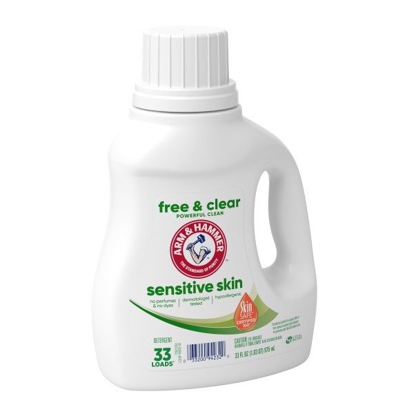 ARM & HAMMER Sensitive Skin Detergent, 33 fl oz - 5 Pack