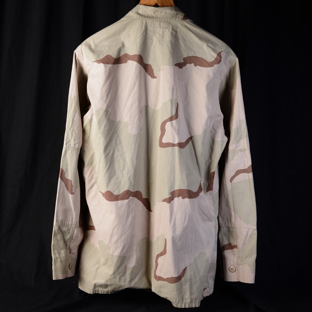 US Army Desert Camouflage Combat Jacket Medium Long
