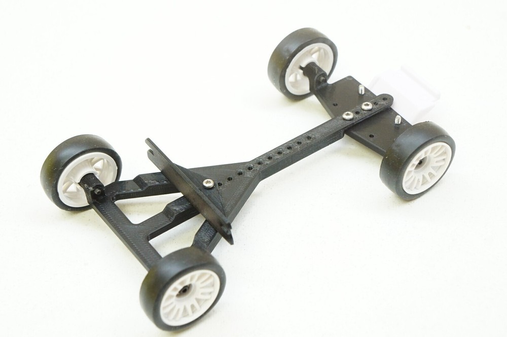 Display Rolling Dummy Chassis for Kyosho Mini-Z Bodies (Adjustable Wheelbase)