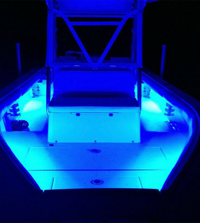 Blue LED Kit For Boat Marine Deck Interior Lighting