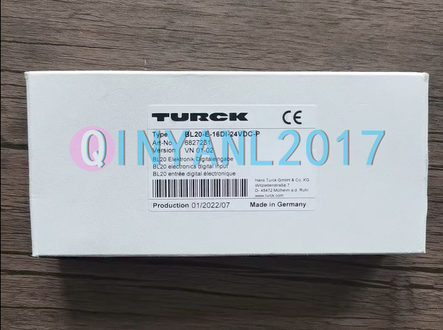 1PCS NEW Turck bus module BL20-E-16DI-24VDC-P