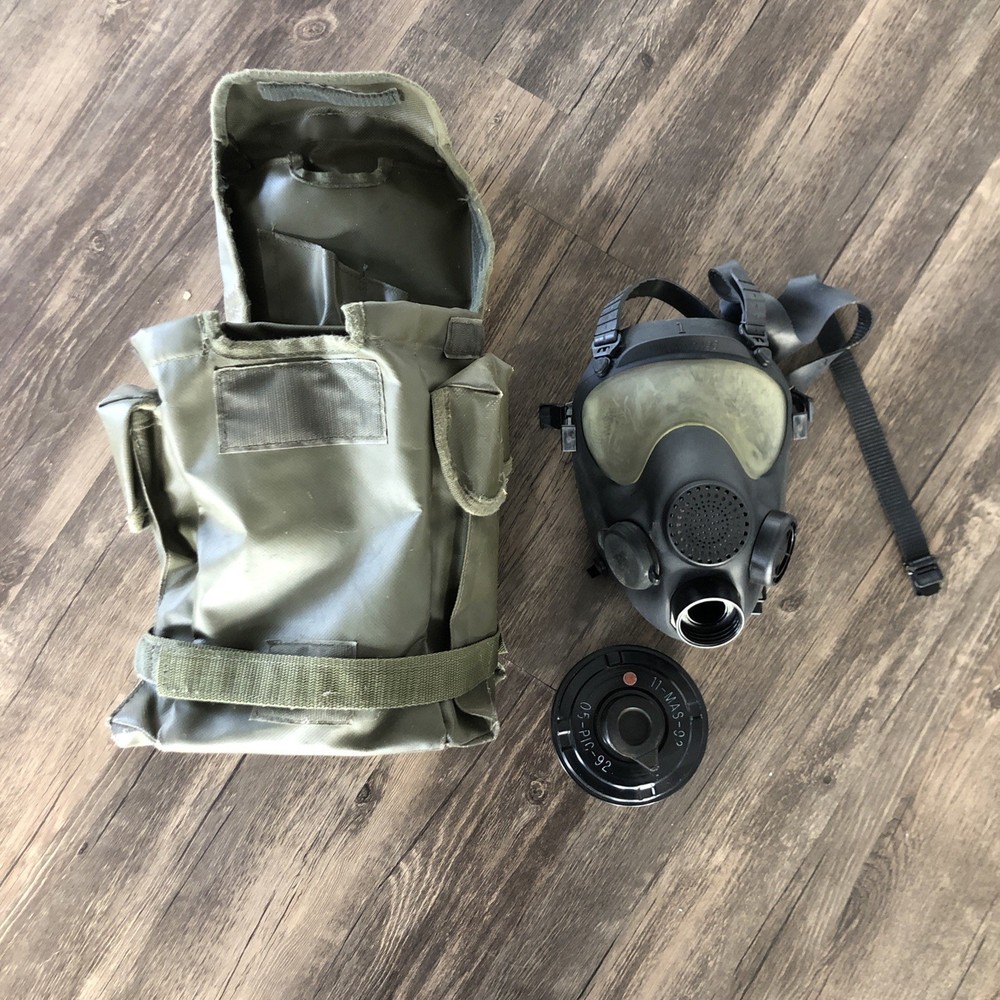 Gas Mask set with bag ,  gas mask & filter
