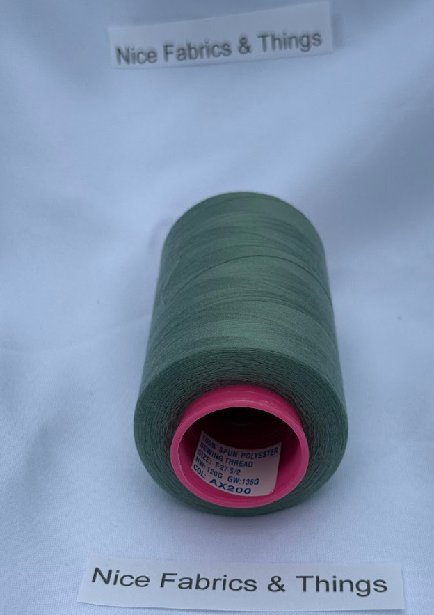 50 Spools - Dark Green AX200 Multi Purpose Sewing Thread
