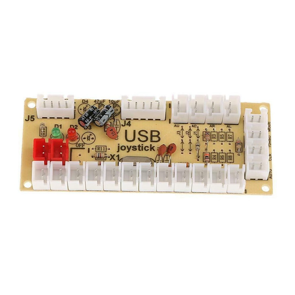 DIY Quimat Zero Delay Arcade USB Encoder Board to Joystick for Mame Jamma PC