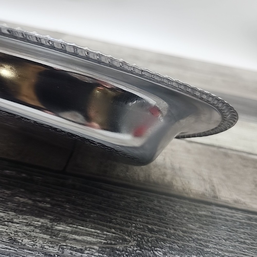 Small Silver Colored Platter [109]