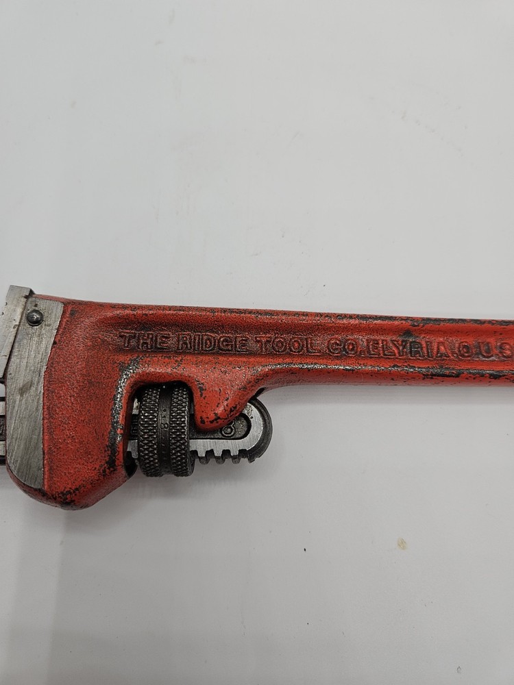 Rigid 8" Heavy Duty Adjustable Pipe Wrench