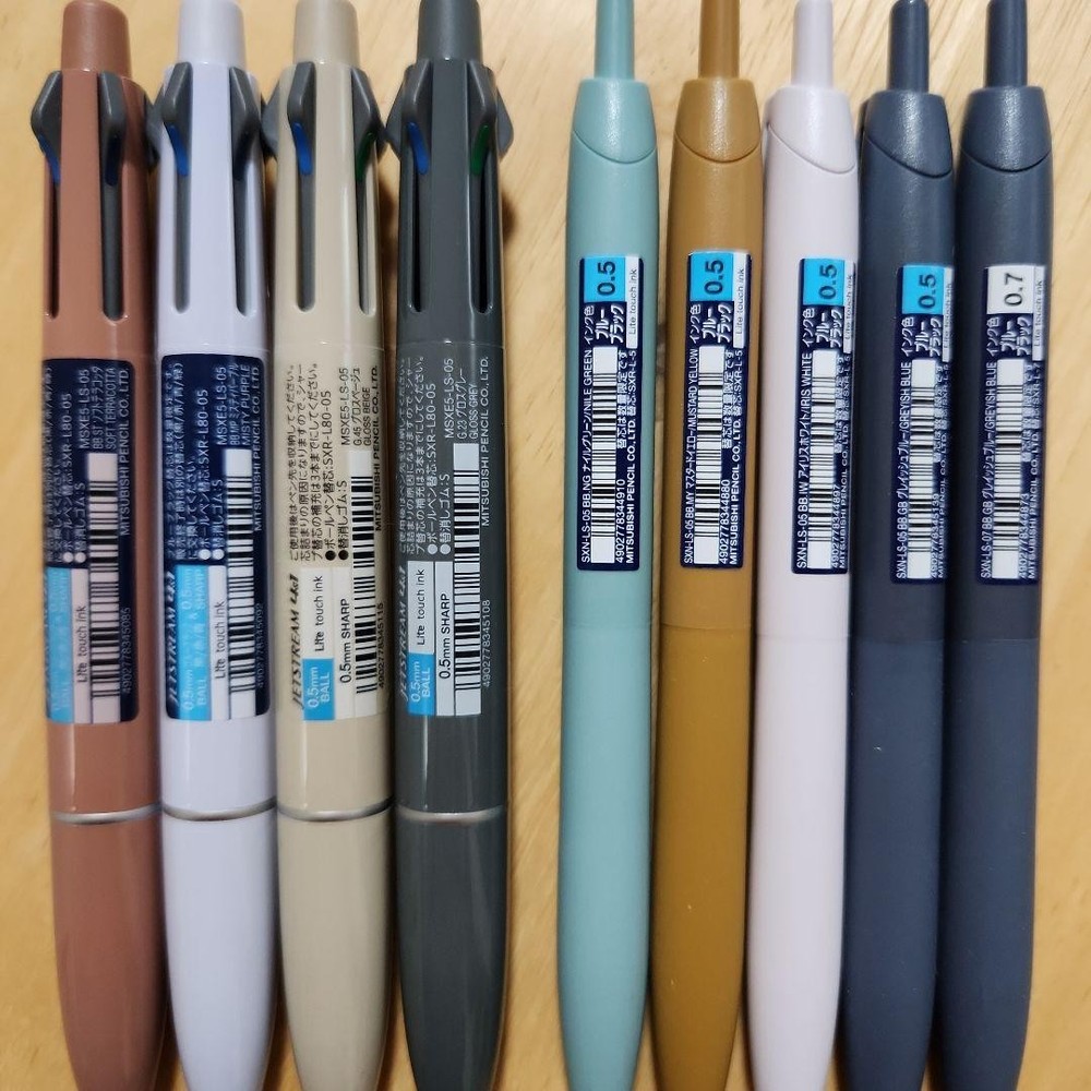 [Limited] JETSTREAM4&1 Single Light Touch Blue Black Total 9 items