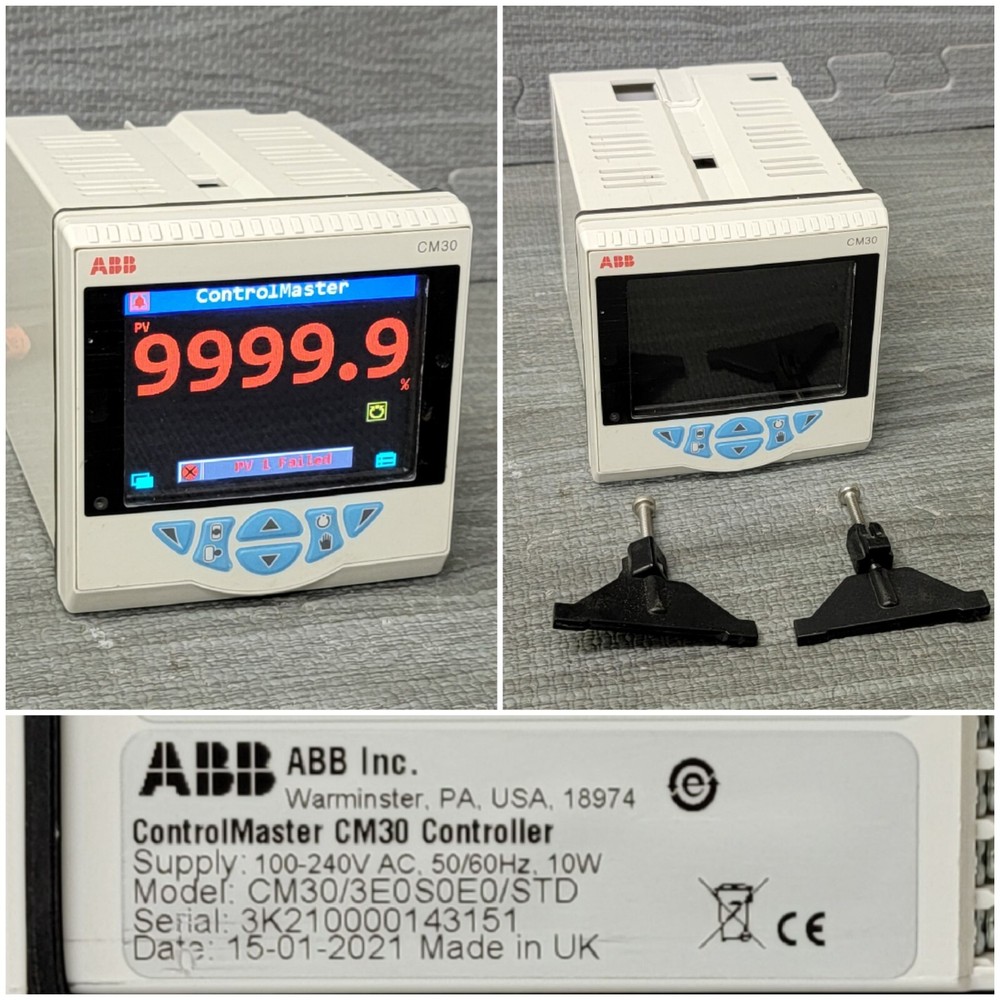 ABB CM30/3E0S0E0/STD ControlMaster CM30 Controller Great Working Condition