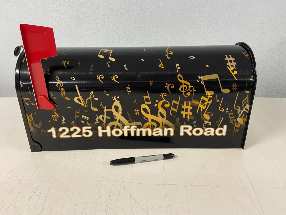 Musicians Custom Mailbox - Handmade Gift For Dad - Personalized gift for her