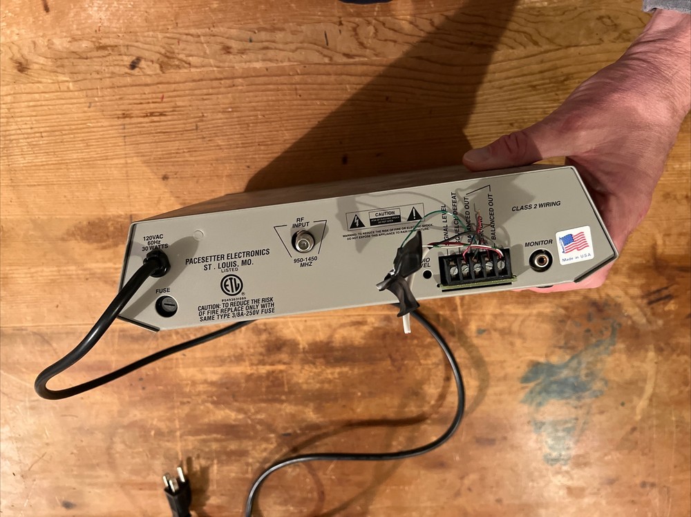MUZAK MU1600 PACESETTER Tested & Working