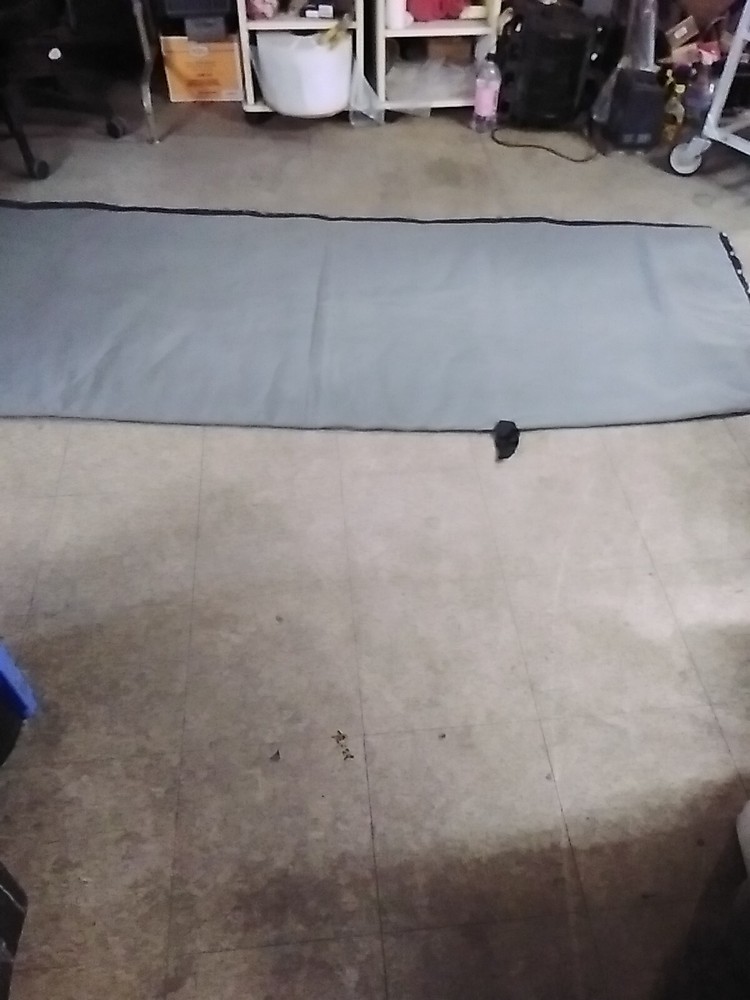 International Prostar Grey Windshield Privacy Curtain, Interior
