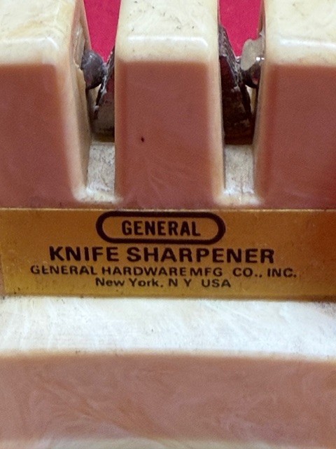 General Tools Knife Sharpener - Vintage Item - New - Old Inventory