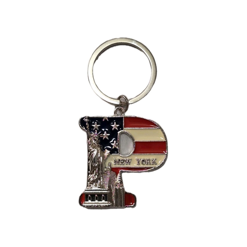 Keychain US Letter "P"