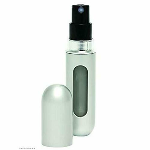 3Pc 5ml Mini Refillable Travel Portable Perfume Atomizer Bottle Spray Pump Cases