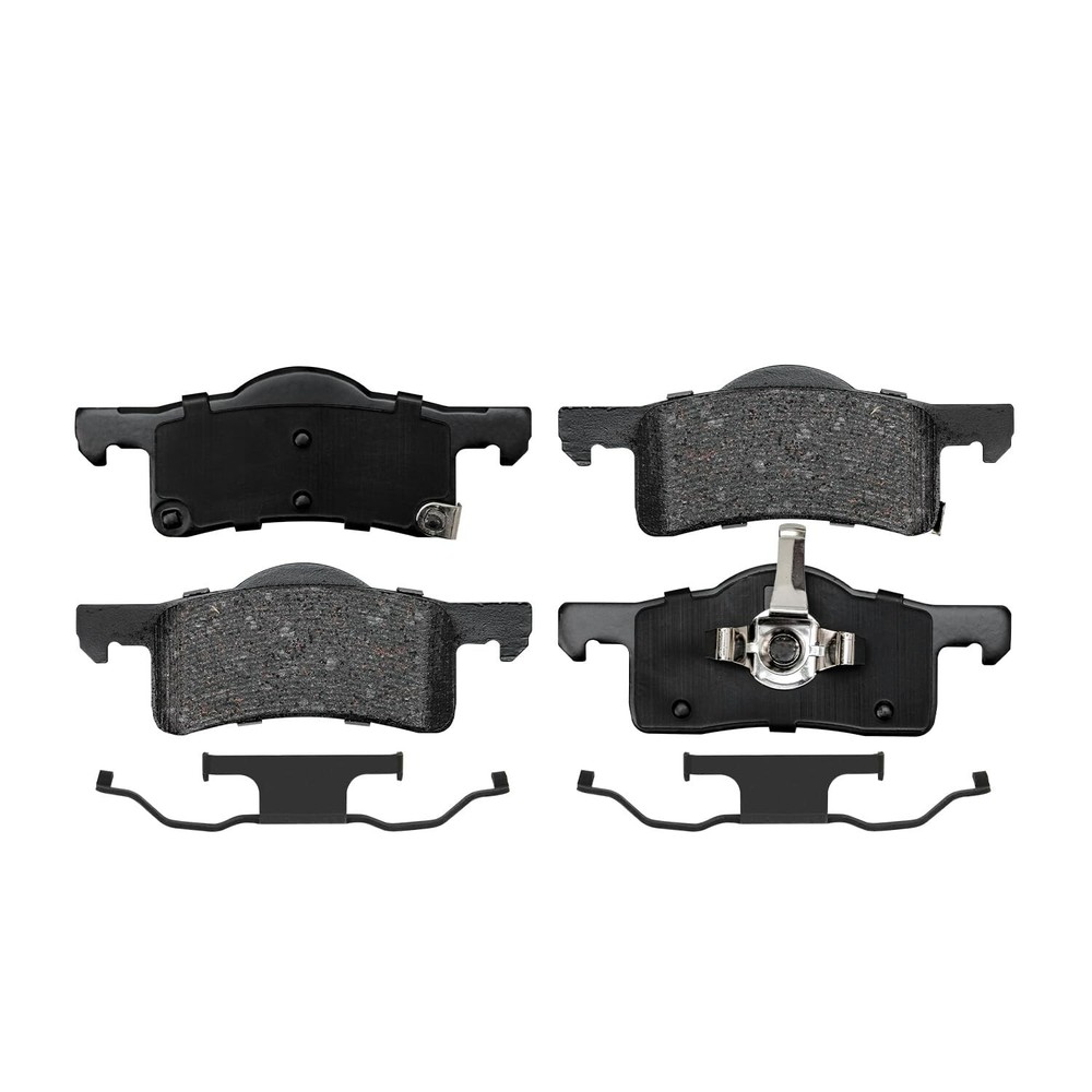 Front & Rear Ceramic Brake Pads w/Clips for 2003 2004-2006 Expedition Navigator