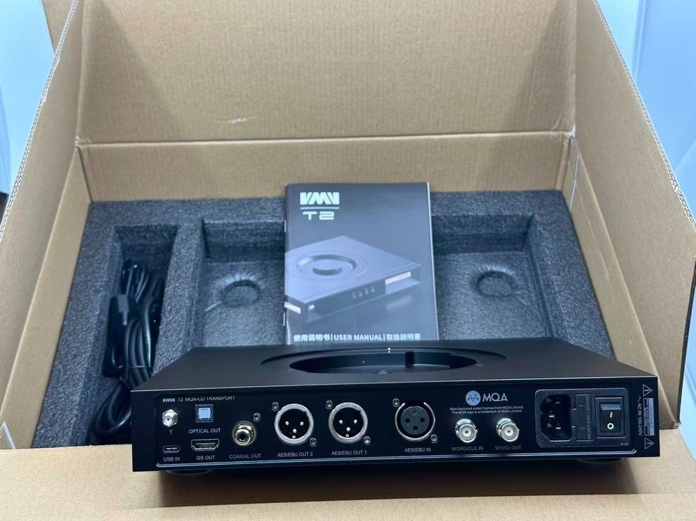 SMSL T2 MQA CD Player HD DSD Audio Decoder Servo System DAC Clock Input/Output