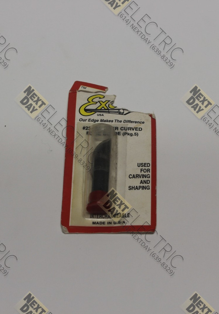 Excel, #22, 20022, Sharper Curved Edge Knife Blade Interchangeable X-Acto 5pcs