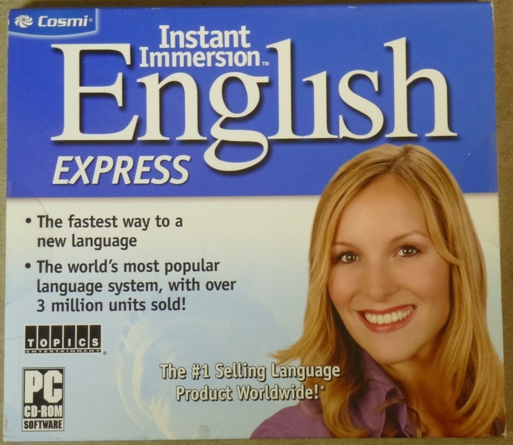 Software PC Instant Immersion English Express NEW SEALED