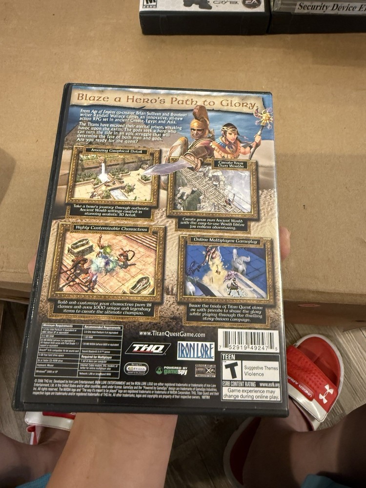 Titan Quest Computer Software Completed